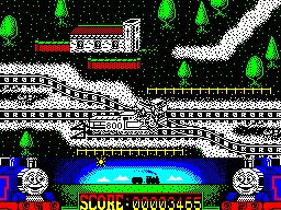Thomas the Tank Engine & Friends (ZX Spectrum) screenshot: Ooops! Didn't wait long enough.