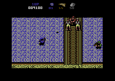 Screenshot of Guerrilla War (Commodore 64, 1987) - MobyGames