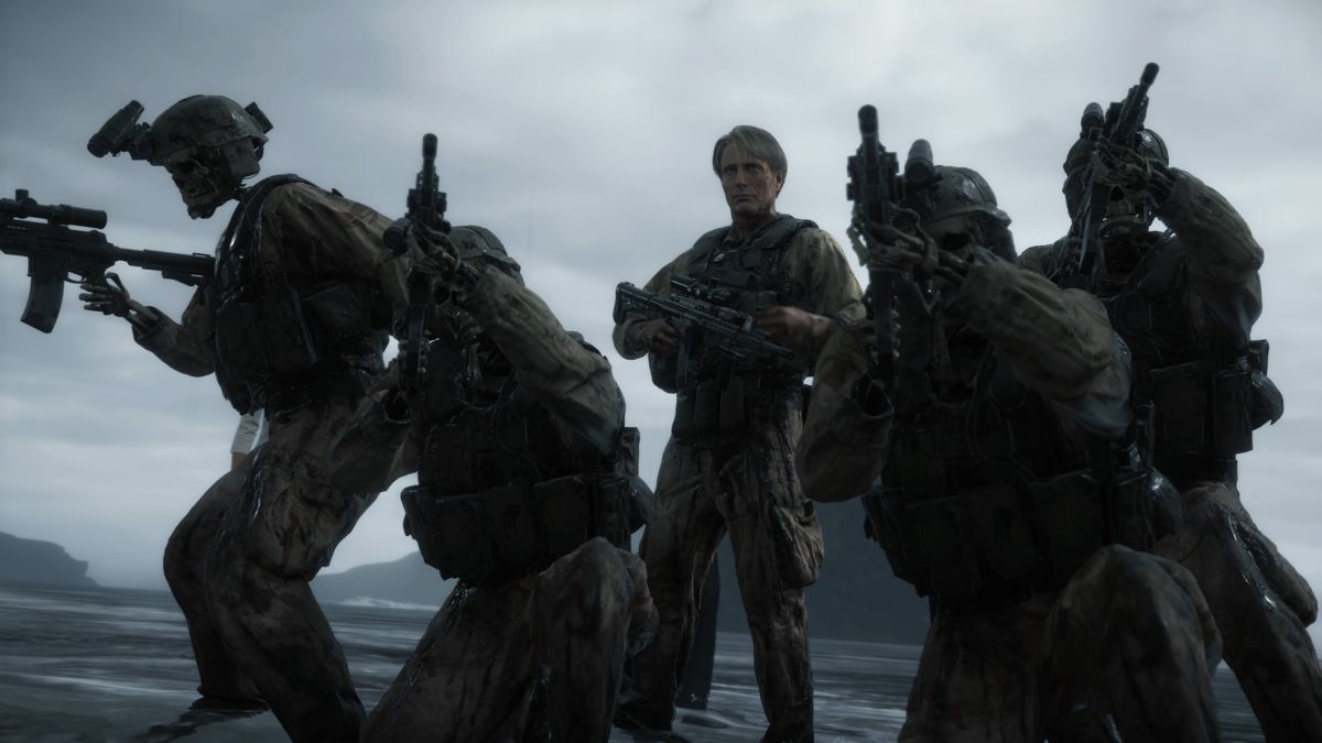 Death Stranding (PlayStation 4) screenshot: The tormented soldier returns