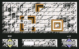 Loopz (Commodore 64) screenshot: I made a loop