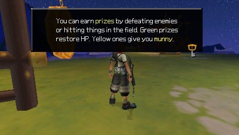Kingdom Hearts: Birth by Sleep (PSP) screenshot: Now THAT'S useful info.