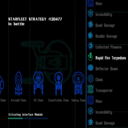 Star Trek: Encounters (PlayStation 2) screenshot: Loading screen
