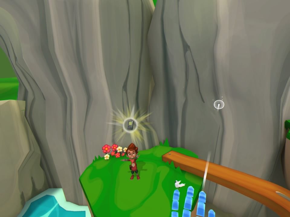 Along Together (PlayStation 4) screenshot: Each level features a collectible item of interest