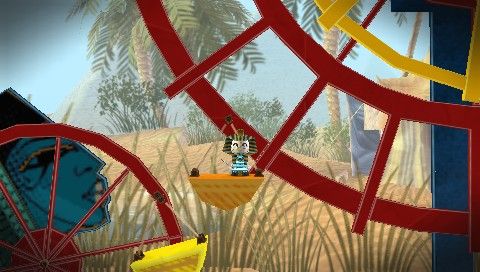 LittleBigPlanet (PSP) screenshot: Looks like an amusement park in Middle Asia