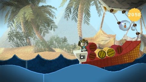 LittleBigPlanet (PSP) screenshot: Seafaring