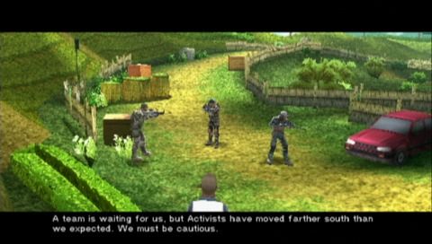 Screenshot of Tom Clancy's Ghost Recon: Predator (PSP, 2010) - MobyGames