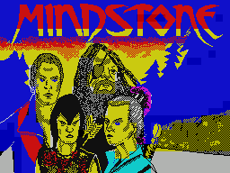 Mindstone (ZX Spectrum) screenshot: Loading screen