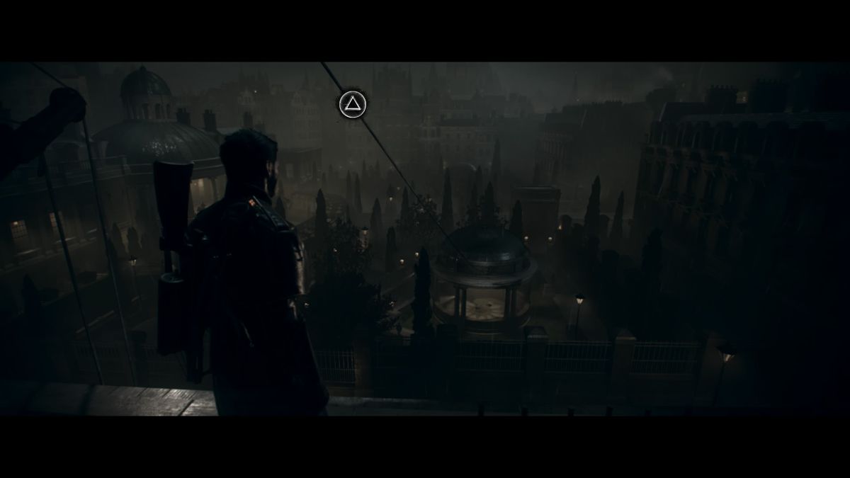 The Order: 1886 (PlayStation 4) screenshot: Approaching under the cover of the night