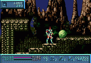 Saint Sword (Genesis) screenshot: Enemy Ball