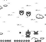 Solar Striker (Game Boy) screenshot: Level 2