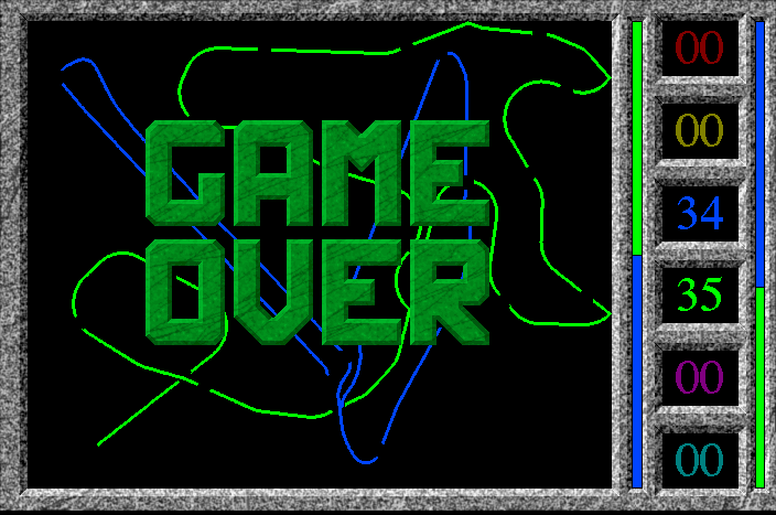 Viper (Amiga) screenshot: Tie-breaker!