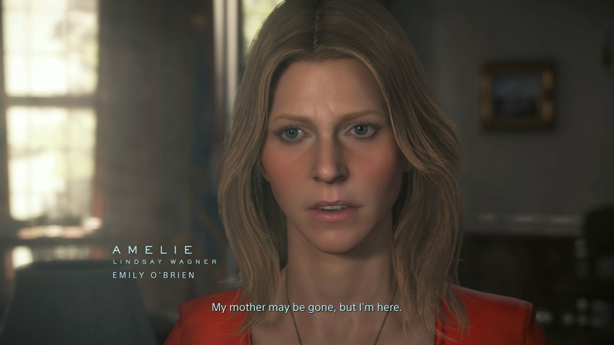 Death Stranding (PlayStation 4) screenshot: Amelie, Sam's sister