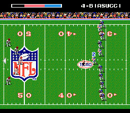 Tecmo Super Bowl (Genesis) screenshot: Kick off