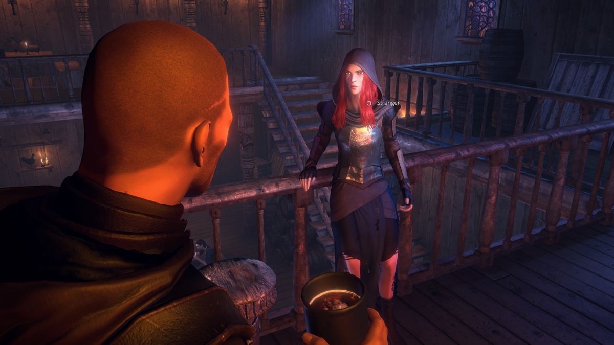 Dreamfall Chapters (PlayStation 4) screenshot: Book 2: The stranger is waiting for Kian